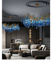 Modern LED Crystal Chandelier For Living Room / Ruchi
