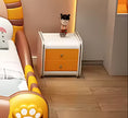 Tiger Design LED Leather Kids Bed