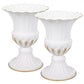 Metal Floor Vase Decor Set For Outdoor / Ruchi