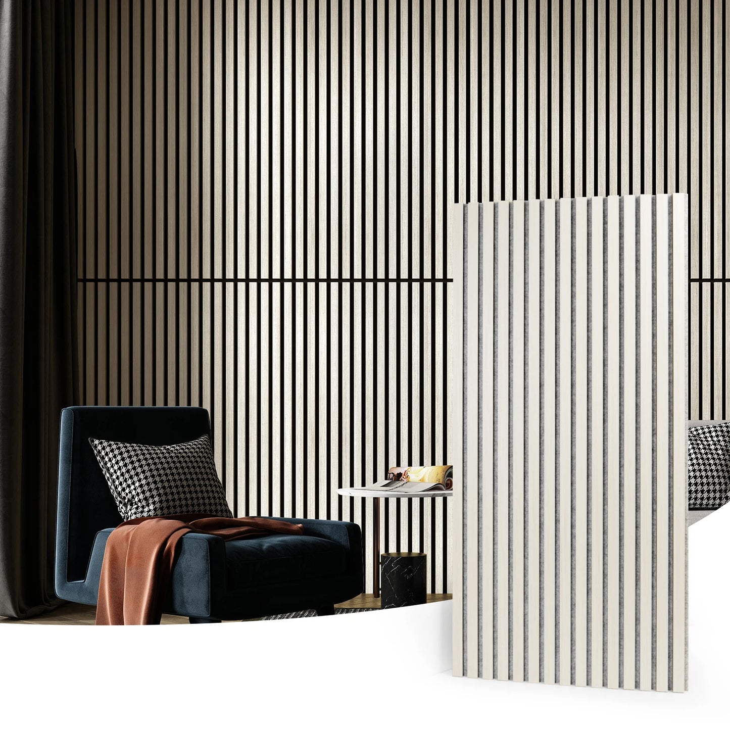Modern 3D Wood Wall Panel / Ruchi