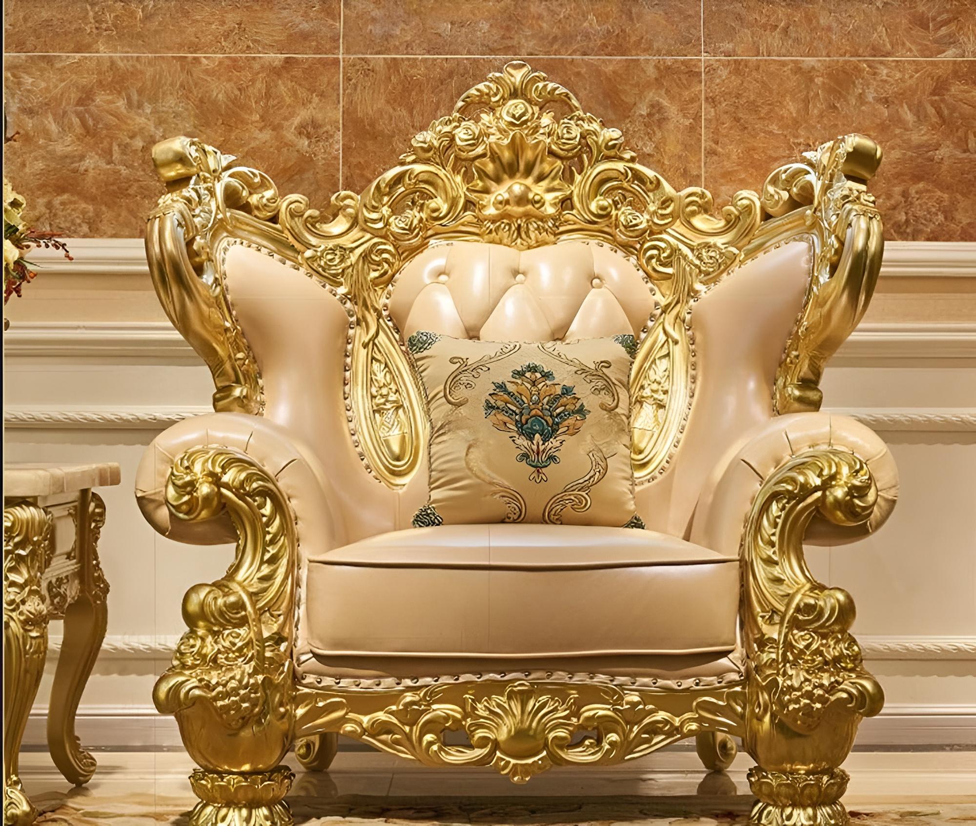 European Leather Sofa Set / Ruchi