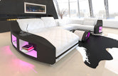 LED Sectional Sofa With Leather Upholstery / Ruchi 