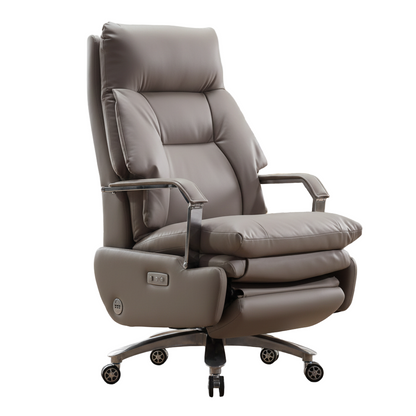 Ergonomic Modern Recliner Leather Office Chair