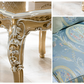 Liville Floral Fabric European Sofa Set / Ruchi