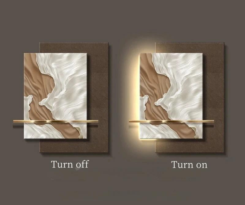 Modern Abstract LED Wall Light