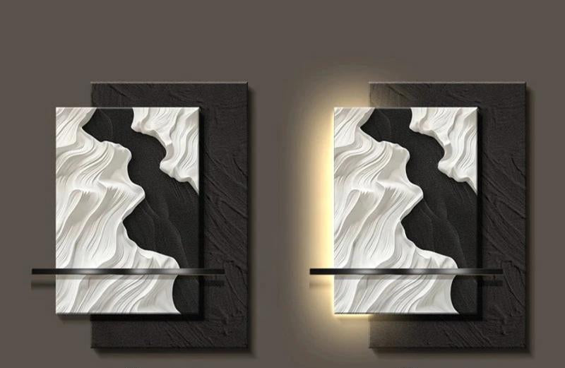 Modern Abstract LED Wall Light