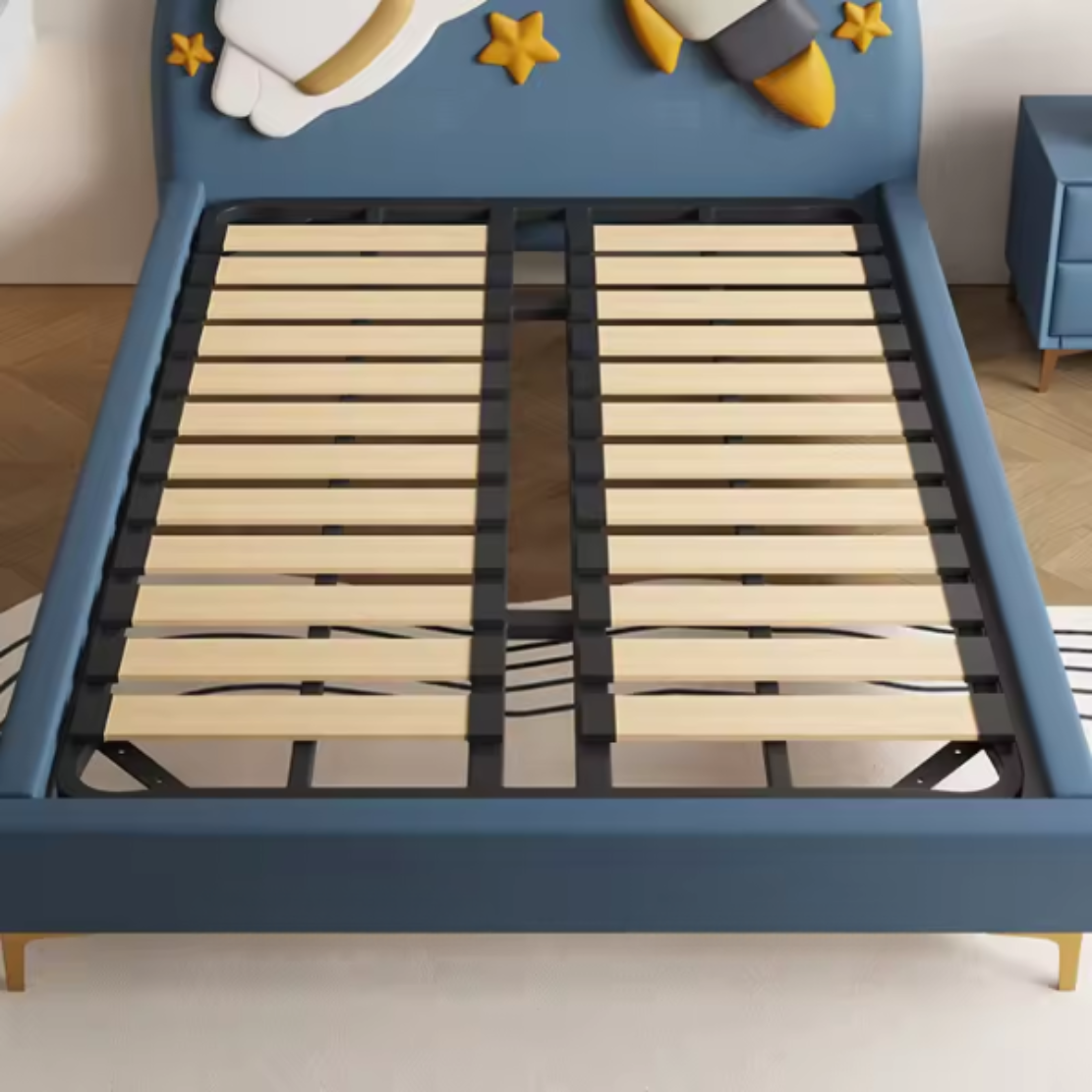 Kids Astronaut Theam Leather Bed / Ruchi