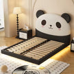 Panda Theme Leather Kids Bed With LED / Ruchi 