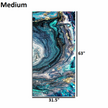 Sea-Blue Abstract HD Framed Poster / Ruchi