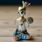 Handcrafted Tribal Musician Metal Statue / Ruchi