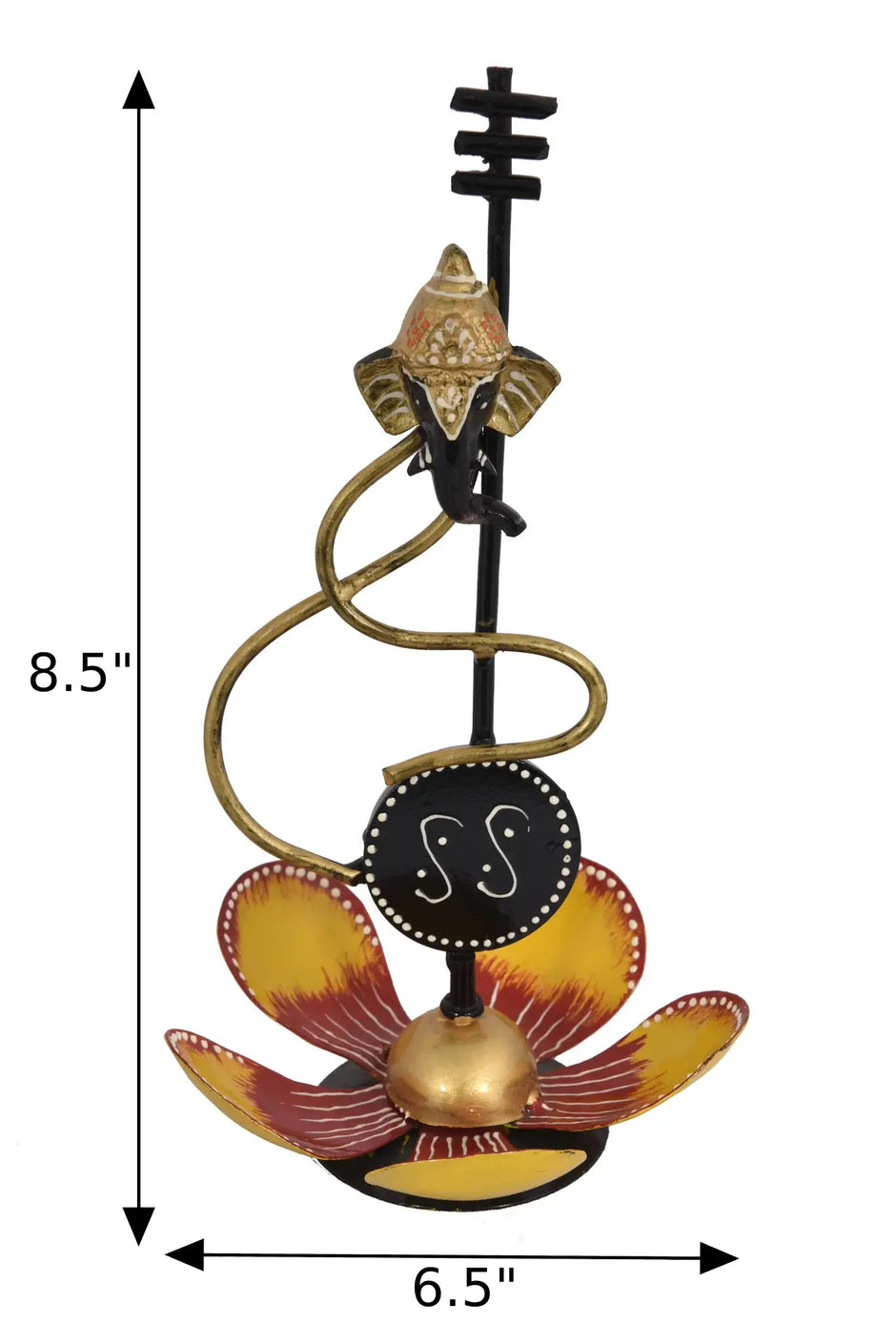 Amazing Masterpiece Metal Petal-Shaped Décor / Ruchi