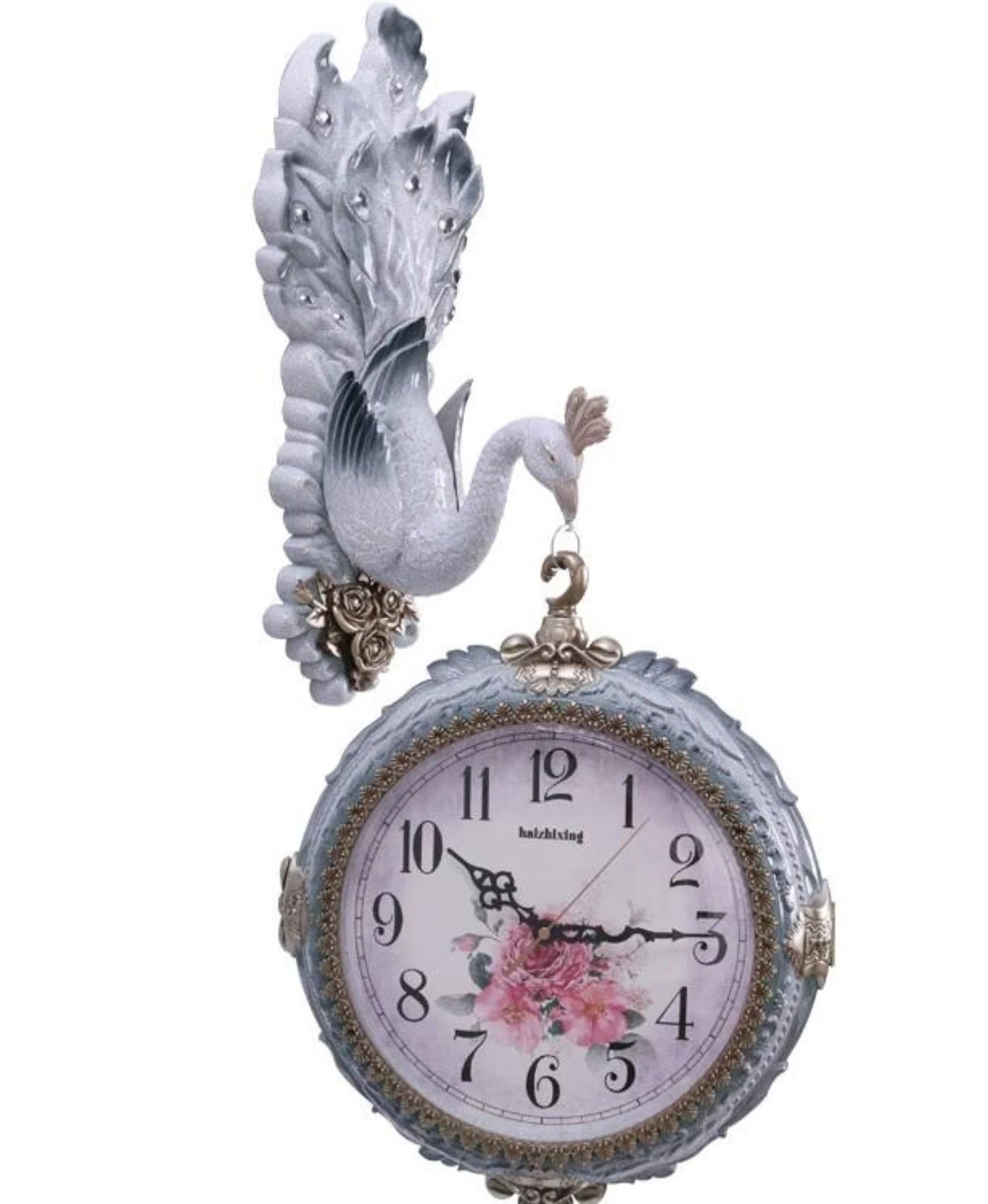 Aesthetic Dual-Sided Resin Clock / Ruchi