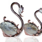 Spectacular 1 Pair Of Well Carved Decorative Show Piece / Ruchi