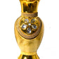 Exquisite Gold Ceramic Tabletop Vase / Ruchi