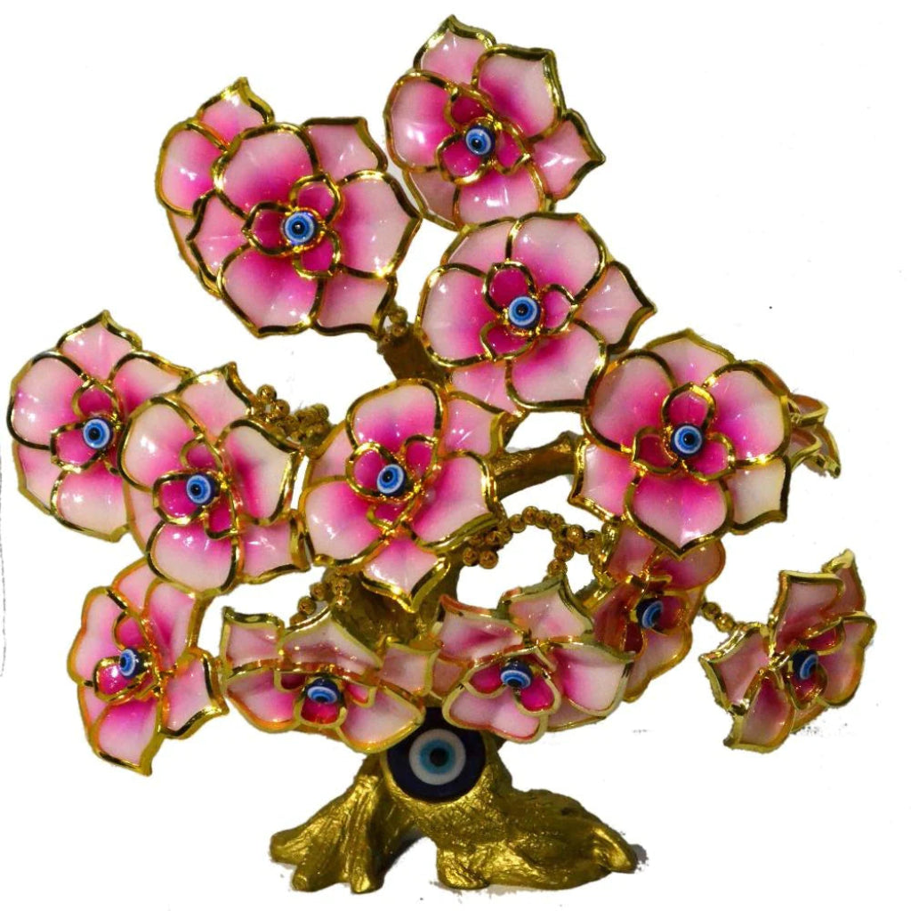 Polyresin Evil Eye Flower Tree / Ruchi