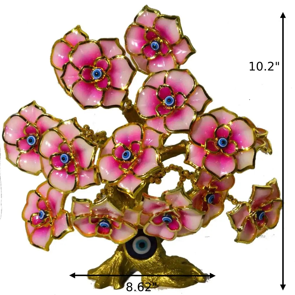 Enthralling Creative 1 Pc Polyresin Evil Eye Flower Tree / Ruchi