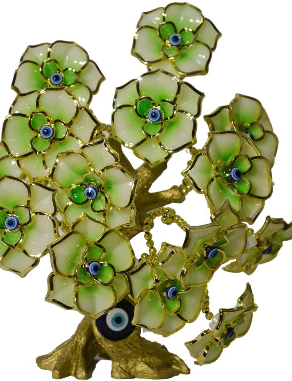Polyresin Evil Eye Flower Tree / Ruchi