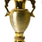 Vintage Golden Coated Welded Textured Flower Vase / Ruchi