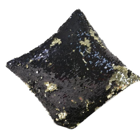 Sequined Plush Cushion Cover Set / Ruchi
