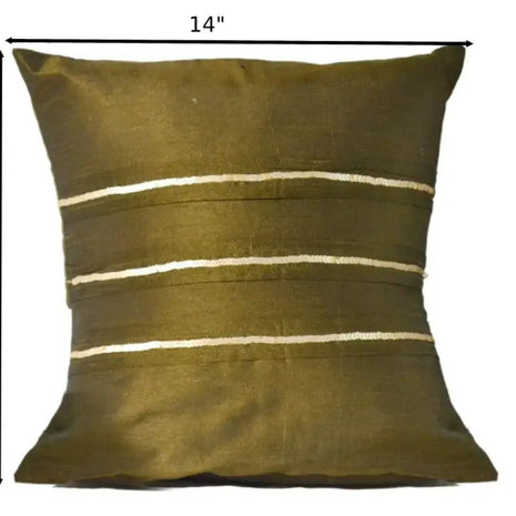 Minimalist Right Fit 14 x 14 Inches Set Of 5 Cushion Covers / Ruchi