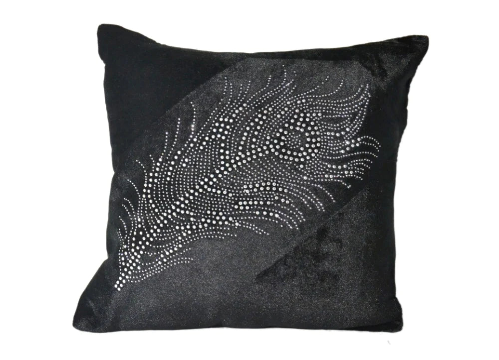 Luxurious Velvet Multi-Colored Cushion Cover Set Of 5 / Ruchi