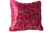Multicolored Velvet Foil Printed Cushion Covers / Ruchi
