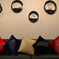 Luxurious Velvet Multi-Colored Cushion Cover Set Of 5 / Ruchi