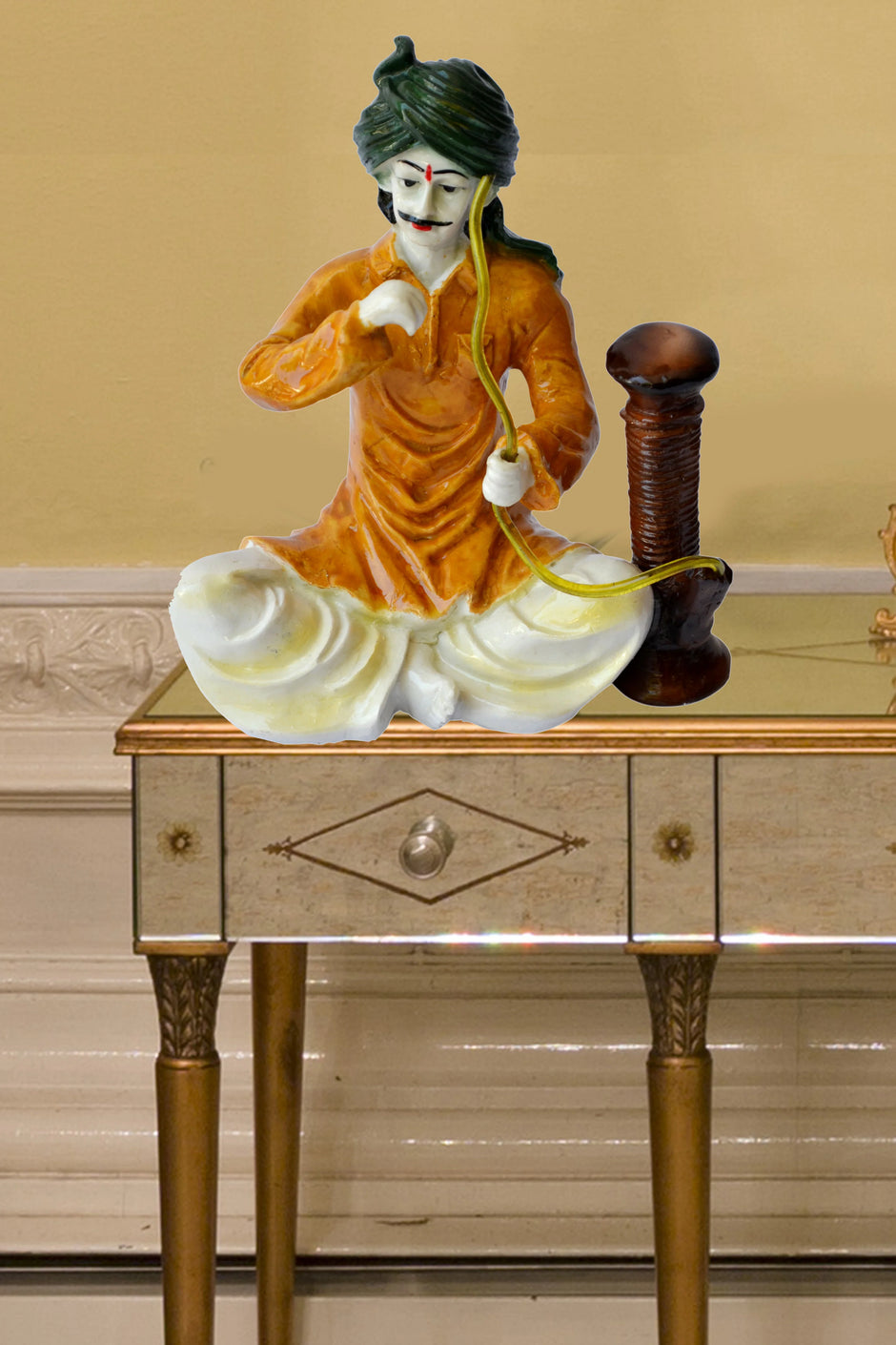 Breathtaking Rajasthani Handcrafted Polyresin Showpiece / Ruchi