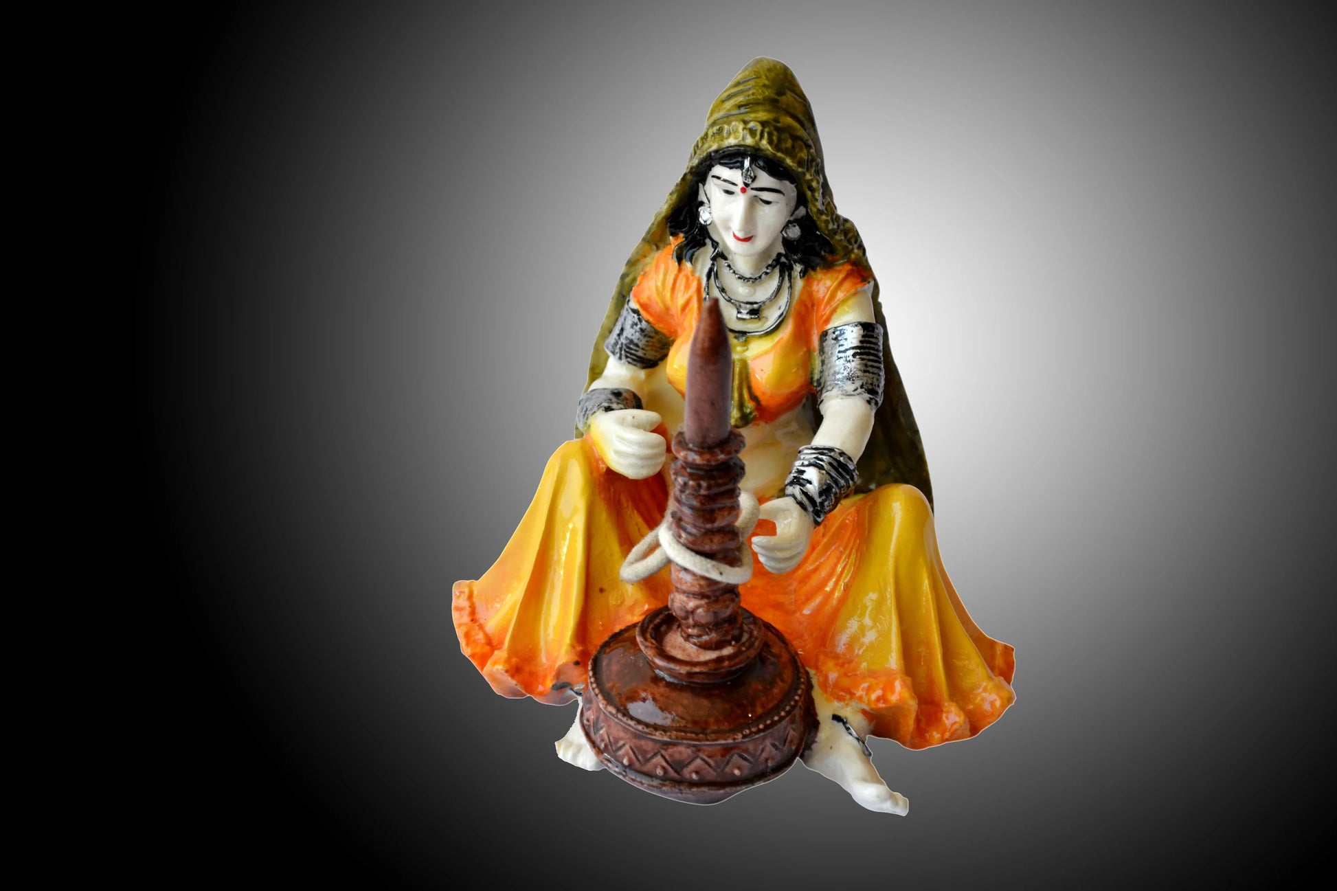 Breathtaking Rajasthani Handcrafted Polyresin Show Piece / Ruchi