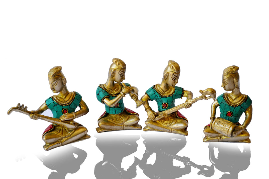 Musician Miniatures Metal Figurine Set / Ruchi