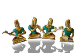 Musician Miniatures Metal Figurine Set / Ruchi