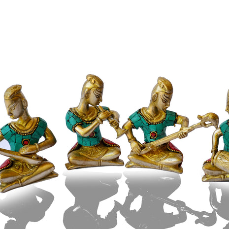 Musician Miniatures Metal Figurine Set / Ruchi