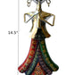 Handcrafted Creative Metal Musical Doll Playing Musical Instrument / Ruchi