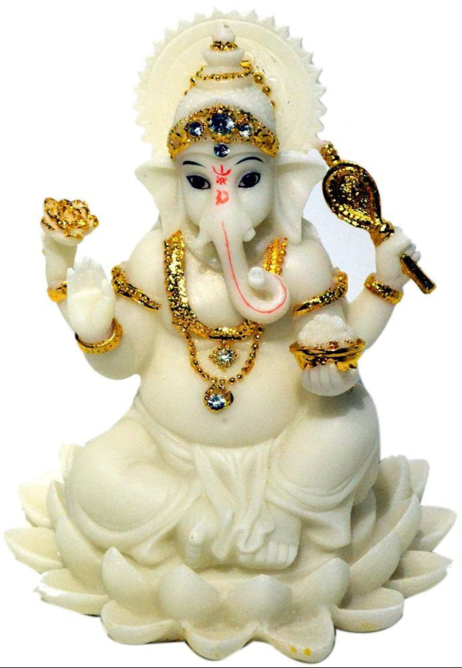Lord Ganesha Idol For Pooja Room / Ruchi