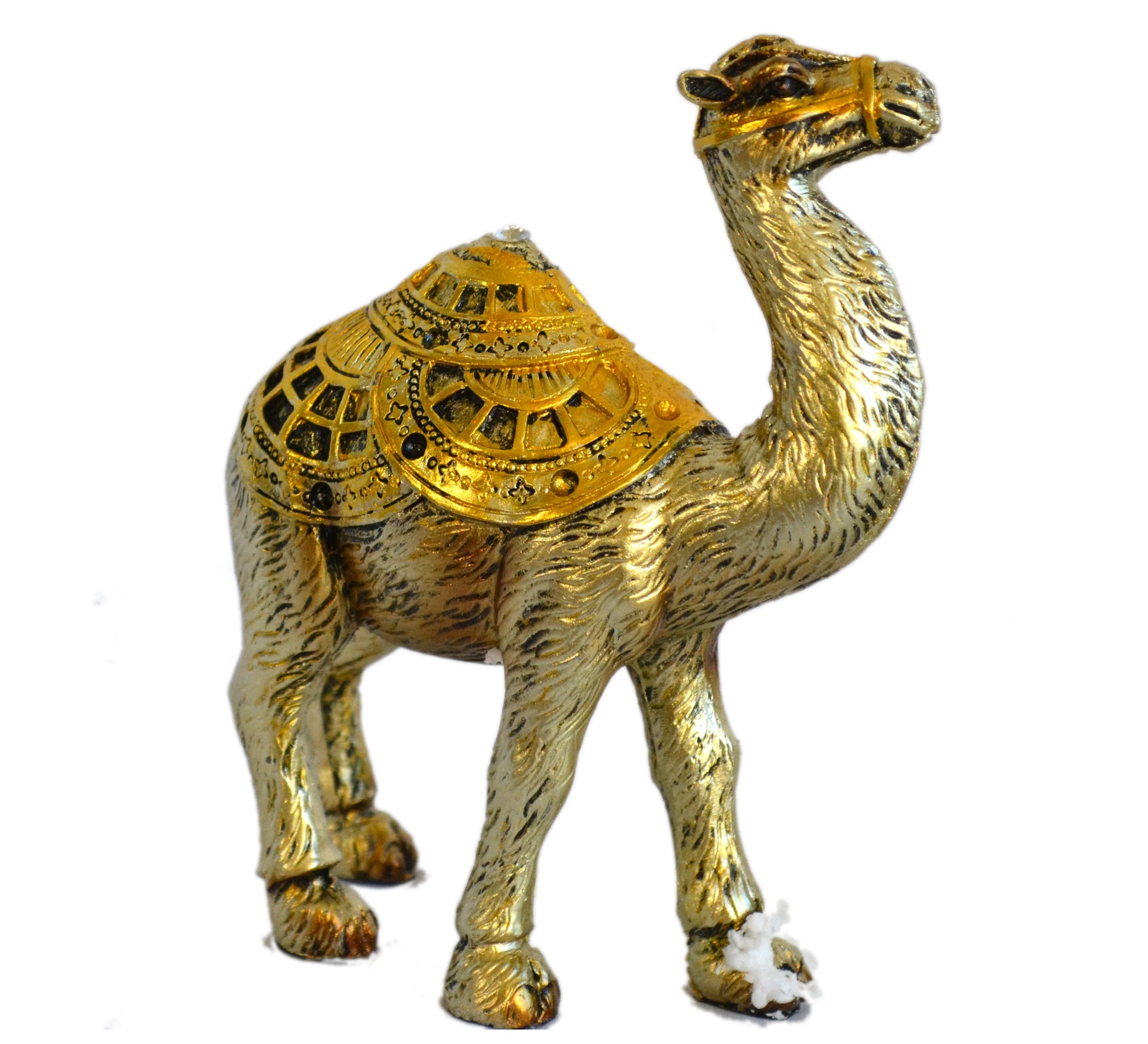 Graceful Set Of 6 Golden Sculptures For Décor / Ruchi