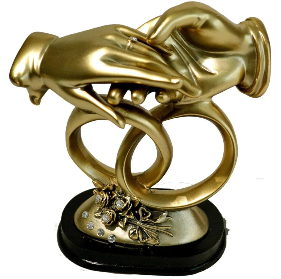 Hands Design Resin Showpiece For Bedroom / Ruchi