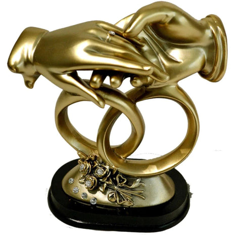Hands Design Resin Showpiece For Bedroom / Ruchi