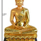 Spellbinding Golden Polished 1 Pc Polystone Decorative Show Piece / Ruchi