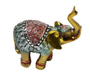 Golden Finish Polyresin Statue Set / Ruchi