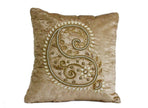 Embroidered Velvet Cushion Cover Set / Ruchi