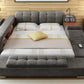 Queen Modish Minimal Fabric Smart Bed / Ruchi