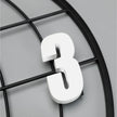 Elegant 3D World Map Clock / Ruchi