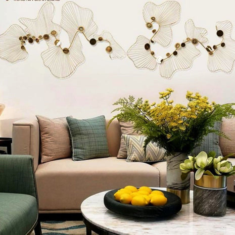 Metal Modern Wall Decor For Bedroom / Ruchi