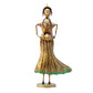 Exquisite Retro Style Metal Standing Doll Playing Musical Instrument / Ruchi