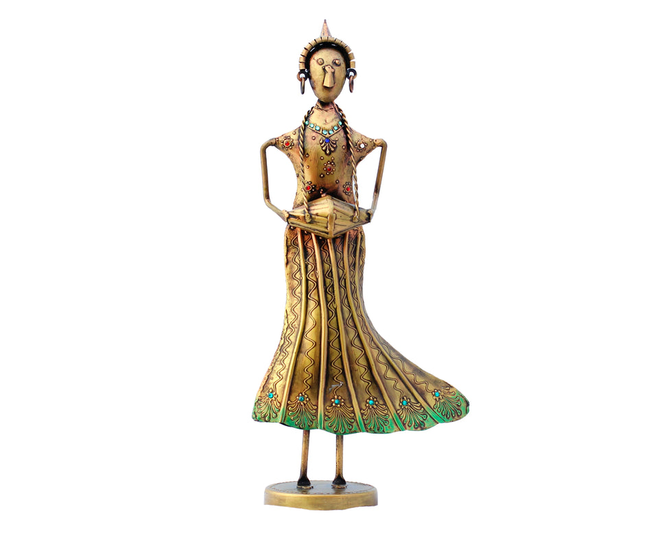 Vintage Metal Musician Showpiece / Ruchi