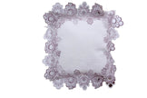 Lace Work Velvet Cushion Covers / Ruchi