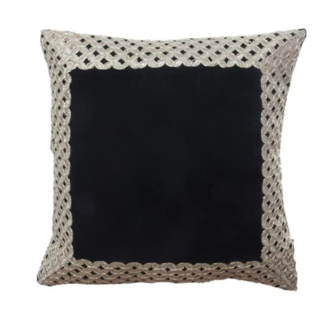 Black Velvet Cushion Cover Set / Ruchi