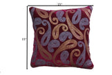 Thread Work Velvet Cushion Covers / Ruchi