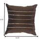 Remarkable Hand Embroidered Set Of 5 Short Plush Cushion Covers / Ruchi