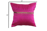 Pink Short Plush Cushion Covers / Ruchi